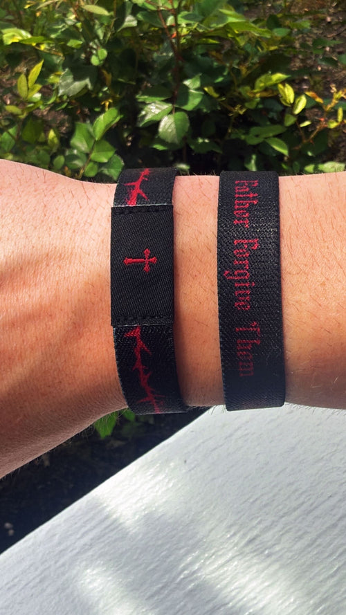 Crown of thorns wristband